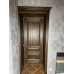 Межкомнатная дверь Аристократ №1 ДГ Массив дуба Античный орех (ОКА)